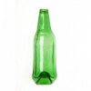 larg green beer bottle plate